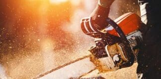 Genova, alberi caduti e strade allagate per il maltempo della notte taglio albero motosega