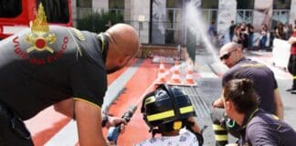La Spezia, torna Pompieropoli, bambini vigili del fuoco per un giorno vigili del fuoco Gaslini