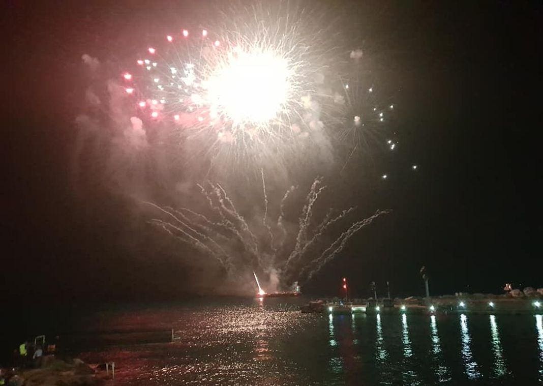 Bogliasco fuochi artificiali