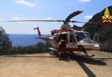 Escursionisti feriti sul Monte di Portofino, arriva l’elicottero