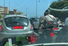 Genova, corso Italia ancora chiusa per lavori alla pista ciclabile in direzione levante corso Italia Genova chiusa