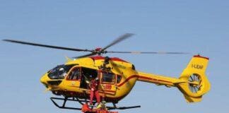 Sanremo, grave incidente moto-camion: un uomo in gravi condizioni grifo elicottero 118