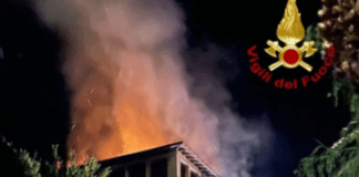Taggia, incendio in una palazzina nella notte, tre intossicati Incendio Taggia