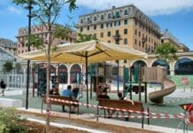 Mercato corso Sardegna, dopo le protesta arrivano gli ombrelloni Mercato corso Sardegna, ombrelloni, appello LiguriaOggi, notizie Liguria, notizie Genova, liguriaoggi