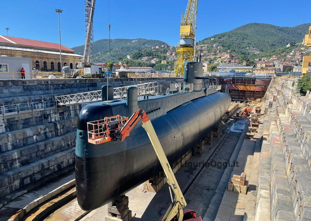 Nazario Sauro sommergibile Darsena Genova