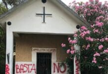 Genova, imbrattata la cappelletta dei Cacciatori, volontari pronti al restauro cappelletta cacciatori Quezzi