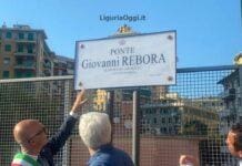 Genova, a San Pier D’Arena, un ponte intitolato a Giovanni Rebora Ponte Rebora sampierdarena