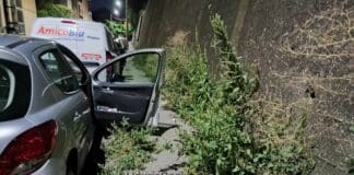 Marassi, marciapiedi trasformati in jungla erbacce Marassi viale Bracelli