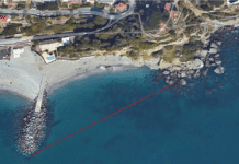 Albisola, chiusa al pubblico la spiaggia dove è caduta la frana spiaggia vietata Albisola