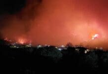 Incendio a Villanova d’Albenga, evacuate 70 persone Villanova Albenga incendio