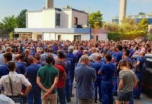 Genova, sciopero con corteo di Ansaldo Energia, disagi per il traffico Ansaldo Energia