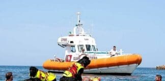 Genova, si tuffano in mare ma non riescono a tornare a riva, salvati dai cani bagnino cani bagnino