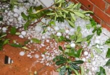 Maltempo in Liguria, tromba d’aria e grandine tra Rapallo e Sestri Levante grandine