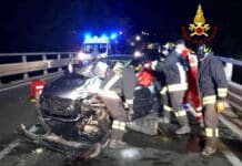 Grave incidente a Ferrada di Moconesi, frontale tra due auto con feriti incidente Ferrada Cicagna