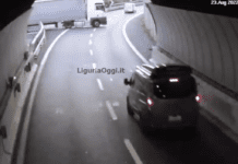 Genova, inversione di marcia sull’Autostrada A10, bloccato Tir e automobilista inversione autostrada A10