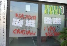 Savona, No Vax imbrattano sede dell’Ordine dei Medici No Vax Ordine medici Savona