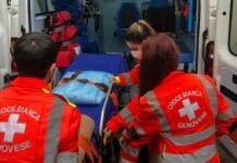 Genova, litiga con il cognato e lo ustiona con acqua bollente Croce Bianca Genovese, ambulanza Genova