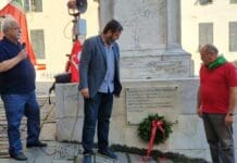 Genova ricorda Kostas Georgakis, cerimonia in piazza Matteotti Kostas Georgakis Genova