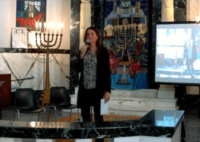 Lorenza Rosso battuta ebrei sinagoga