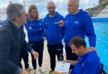 Recco, atleti paralimpici e campioni Pro Recco in vasca per un evento speciale Pro recco nazionale Paralimpici Recco