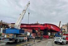 Sestri Ponente, via Siffredi chiusa anche questa sera per i lavori Sestri impalcato via Siffredi