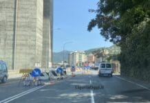 Genova, traffico ancora nel caos in ValBisagno per i cantieri cantiere Valbisagno Genova