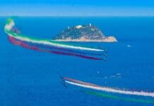 Frecce Tricolori ad Alassio e Laigueglia il 29 settembre e 2 otobre Frecce Tricolori Alassio