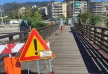 Genova, problemi al ponte della Fascia di Rispetto di Prà inaugurato a dicembre Ponte Fascia di Rispetto Prà Genova