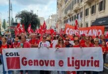 Sciopero generale contro la Finanziaria del Governo Meloni venerdì 16 dicembre Cgil manifestazione lavoro Roma