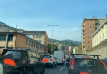 Genova, sciolto il corteo Ansaldo Energia ma il traffico resta ko