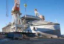 Genova, varata alla Fincantieri di Sestri Ponente la Brilliant Lady di Virgin Voyages Brilliant Lady Virgin Voyages