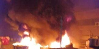 Incendio alla Marr di Carasco, gli anarchici lo rivendicano Carasco incendio Marr