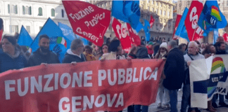 Genova, protesta dei lavoratori dell’ospedale Galliera: siamo stati dimenticati sciopero Galliera Genova