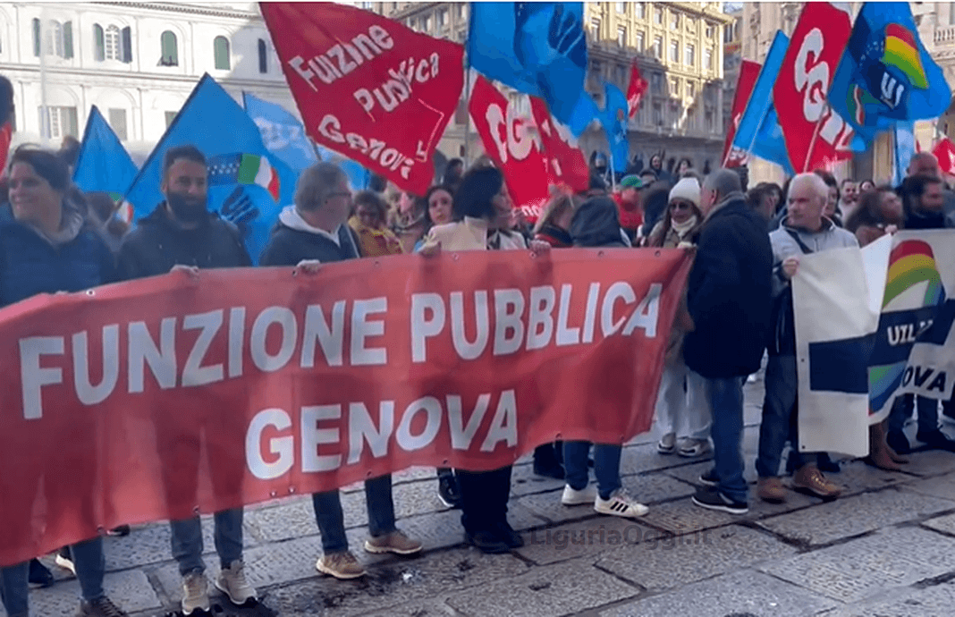 sciopero Galliera Genova