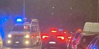 Marassi, incidente in viale Bracelli, autobus e traffico bloccato incidente Marassi viale Bracelli Genova