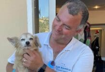 Santa Margherita Ligure, cagnolino cade in mare e la padrona lo segue, salvati Cane salvato Santa Margherita Ligure Fabio Storelli