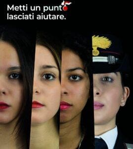 carabinieri campagna stop violenza donne