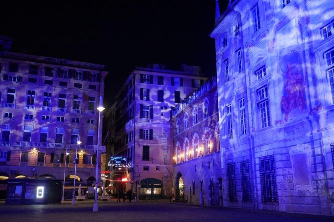 piazza Caricamento Luci Natale Genova
