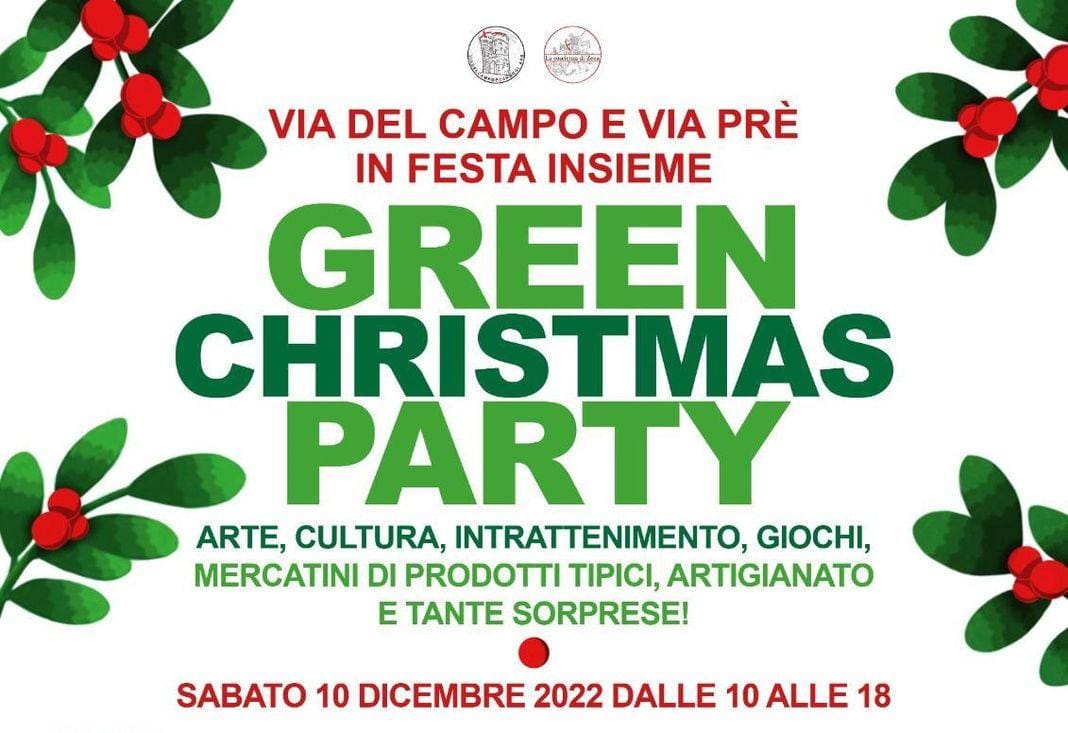 Green Christmas Party via del Campo via Prè