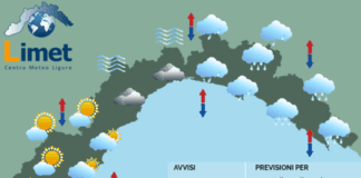 Meteo Liguria, probabile Capodanno sotto la pioggia Meteo Liguria 30 dicembre 2022