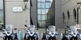 Genova, nuove moto per la polizia locale Polizia locale, nuove moto