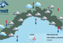 Meteo Liguria, in arrivo un nuovo peggioramento Meteo Liguria 14 dicembre 2022
