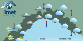 Meteo Liguria, ancora nuvole e piovaschi sino a mercoledì meteo Liguria 22 dicembre 2022
