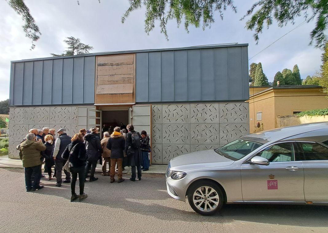 Capozzo funerale regista Genova