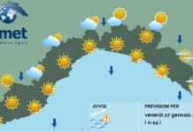 Meteo Liguria, cielo sempre più sereno ma freddo intenso Meteo Liguria 27 gennaio 2023