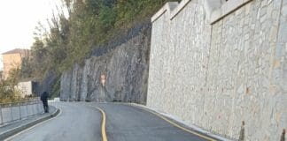 Genova, lavori sulla strada provinciale 4 di Praglia strada provinciale 4 Praglia