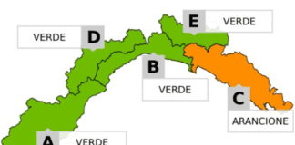 Maltempo in Liguria, peggioramento in arrivo, cambia l’allerta e diventa arancione allerta arancione su C