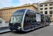 Genova, arriva il mega bus elettrico Irizar per AMT Amt bus elettrico irizar