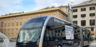 Genova, arriva il mega bus elettrico Irizar per AMT Amt bus elettrico irizar