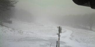 Santo Stefano d’Aveto, prima nevicata del 2023 al Prato della Cipolla Santo Stefano d'Aveto neve prato cipolla